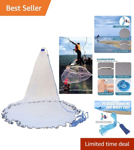 Rete pesca ghisa 10ft - da,